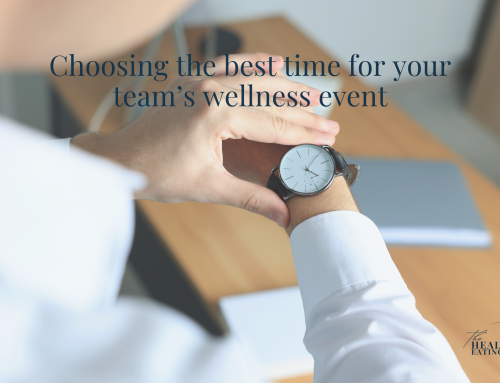 The Best Time to Host a Workplace Wellness Event